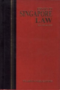 Image of ESSAYS IN SINGAPORE LAW