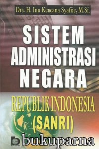 Image of Sistem Administrasi Negara Republik Indonesia (SANRI)