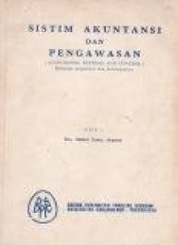 Image of Sistim akuntansi dan Pengawasan