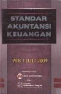 Image of Standar Akuntansi Keuangan