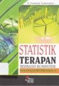Image of Statistik terapan berbasis komputer