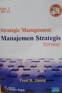 Image of Manajemen Strategis = Strategic Management