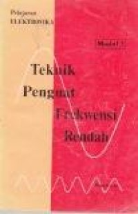 Image of Teknik Penguat Frekuensi Rendah