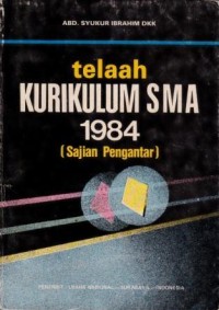 Image of Telaah Kurikulum 1984 (Sajian Pengantar)
