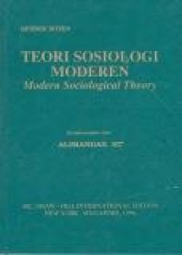 Image of Teori Sosiologi Moderen