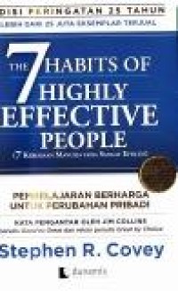Image of The 7 Habits Of Highly Efective People