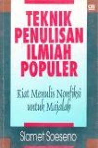 Image of Teknik penulisan ilmiah populer