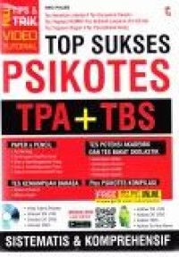 Image of Top Sukses Psikotes TPA + TBS