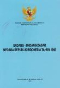 Image of MPR RI UUD Negara Republik Indonesia Tahun 1945
