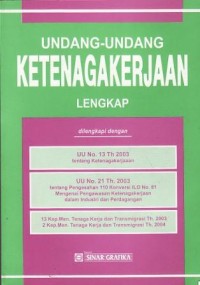 Image of Undang-Undang Ketenagakerjaan Lengkap