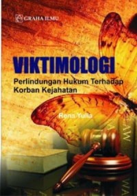 Image of Viktimologi : perlindungan hukum terhadap korban kejahatan